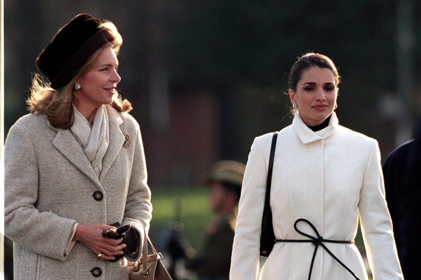 Königin Noor und Königin Rania