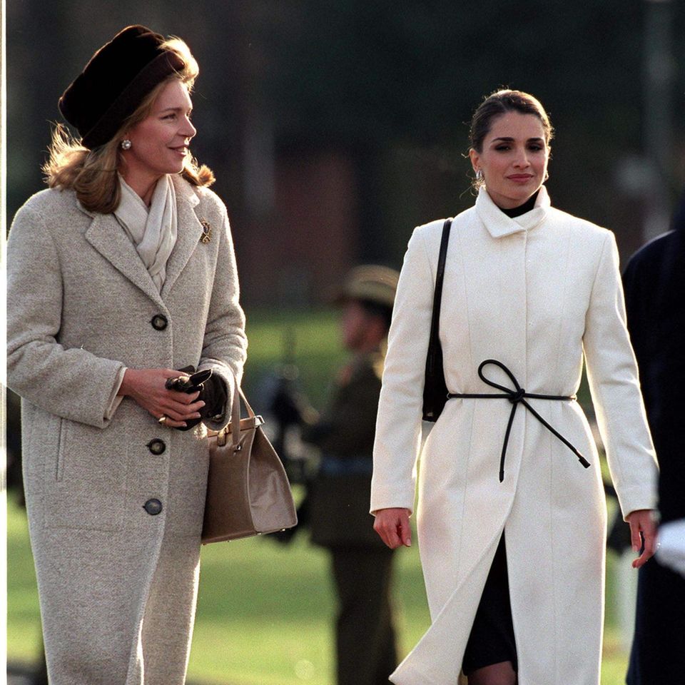 Königin Noor und Königin Rania