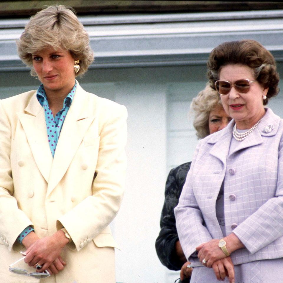 Prinzessin Diana (†36) und Queen Elizabeth