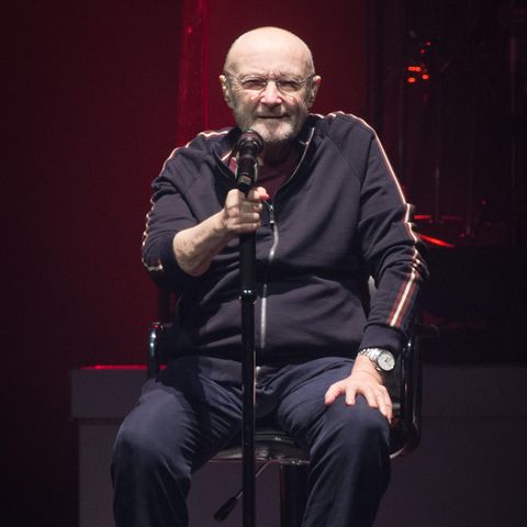 Phil Collins während einem Konzert