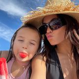 Stars mit Eis: Jenna Dewan mit Tochter Everly