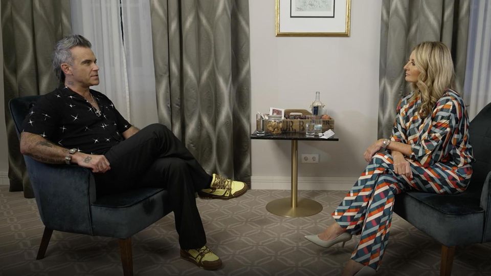 Robbie Williams + Frauke Ludowig