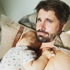 Daddy Cool: Thore Schölermann mit Tochter Ilvi