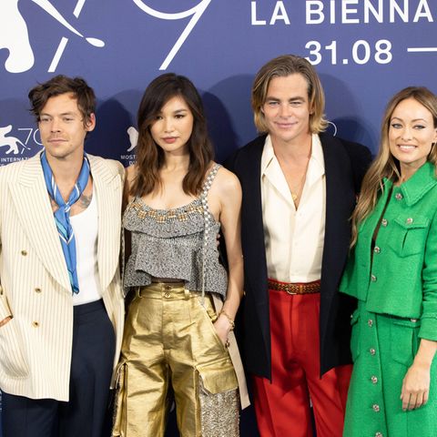 Harry Styles, Gemma Chan, Chris Pine und Olivia Wilde