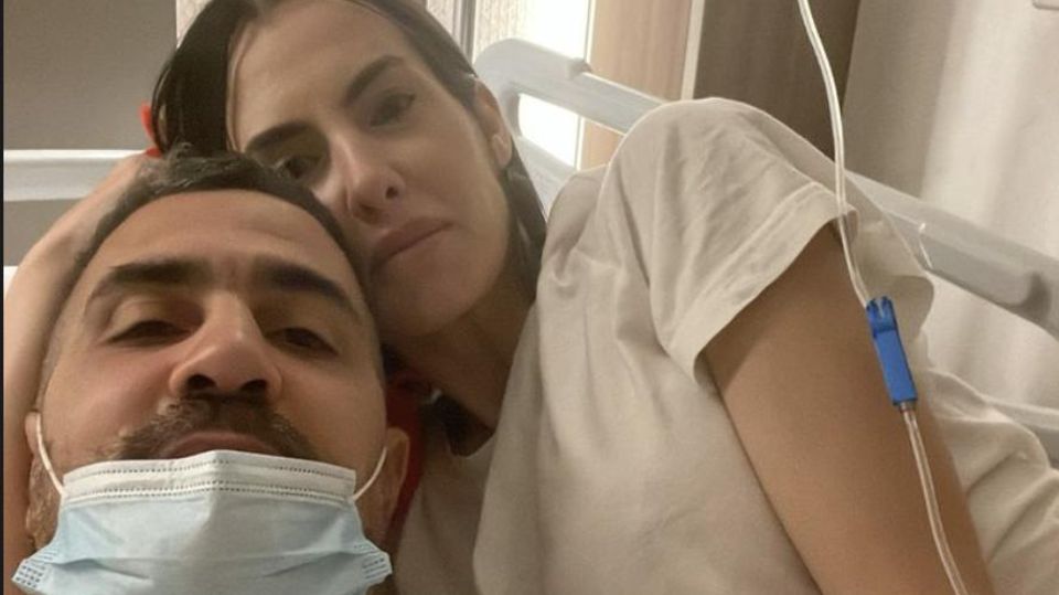 Der Rapper besucht seine Frau im Krankenhaus