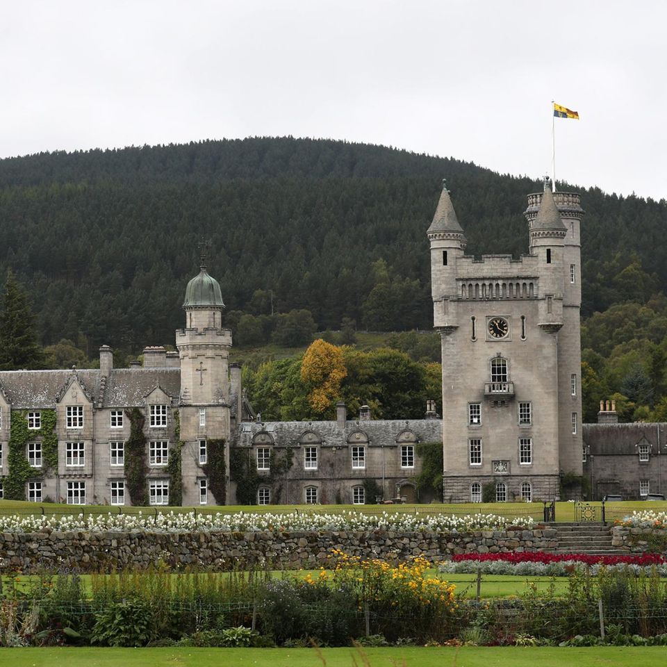 Schloss Balmoral in Aberdeenshire, royale Residenz in Schottland