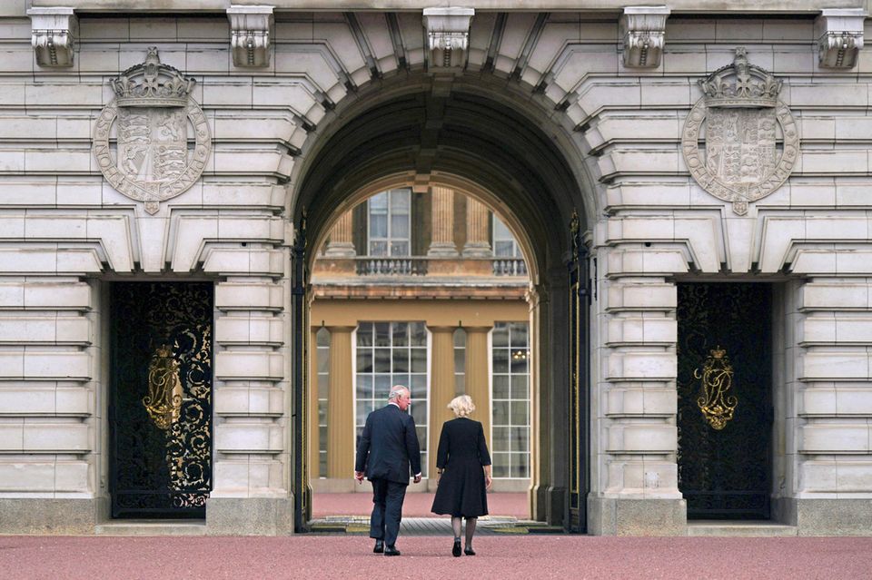 König Charles und Königsgemahlin Camilla