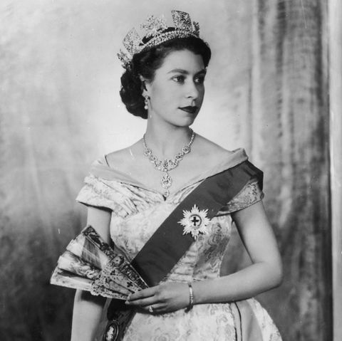 Queen Elizabeth im Jahr 1955
