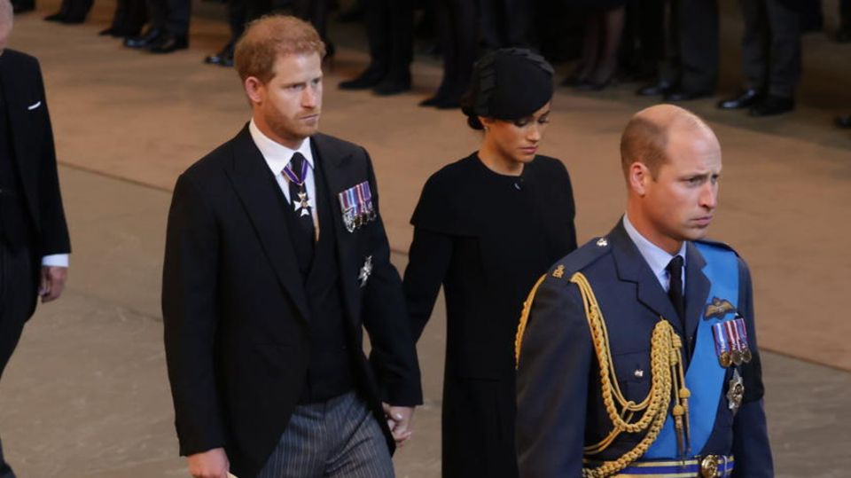 Prinz Harry + Herzogin Meghan Trauerzeremonie in der Westminster Abbey