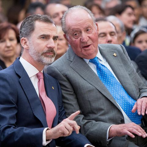 König Felipe und der Altkönig Juan Carlos I.