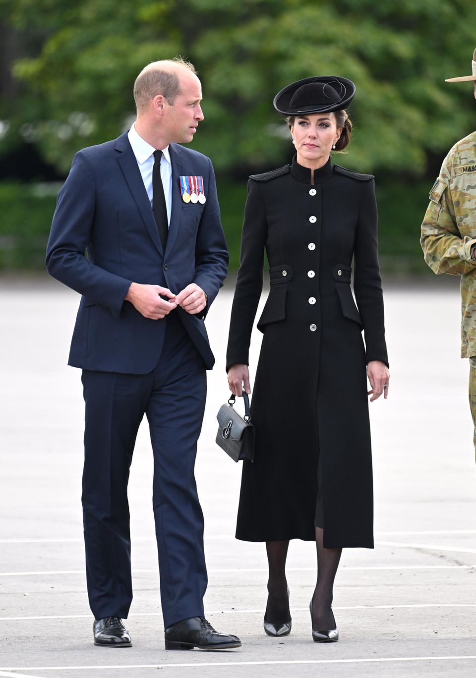 Prinz William und Herzogin Catherine beim Army Training Center Pirbright in Guildford.