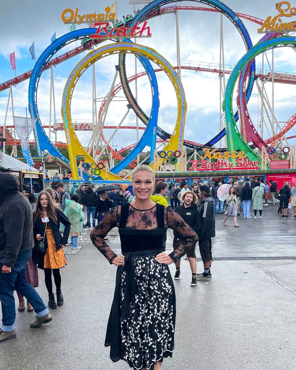 Heidi Klum Auf Der Wiesn: Erster Auftritt – Und Gleich Ein Mode Fauxpas - 6dvdqtd