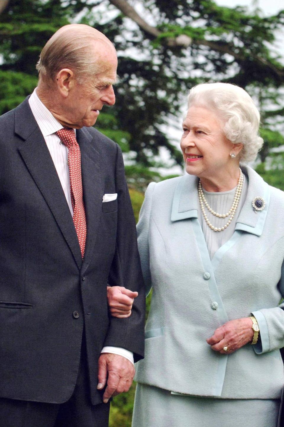 Prinz Philip und Königin Elizabeth