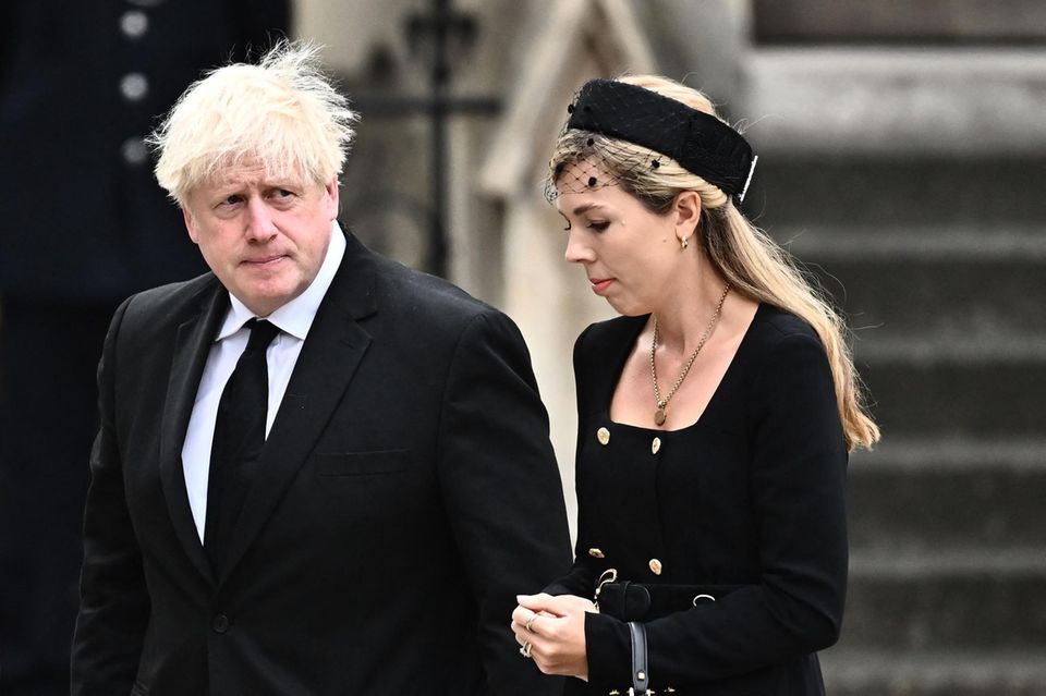 Boris Johnson und Ehefrau Carrie Johnson