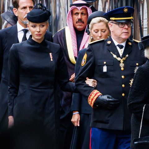Fürstin Charléne und Fürst Albert von Monaco