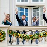 König Willem + Königin Máxima: Prinzessin Amalia, Prinz Constantijn und Prinzessin Laurentien