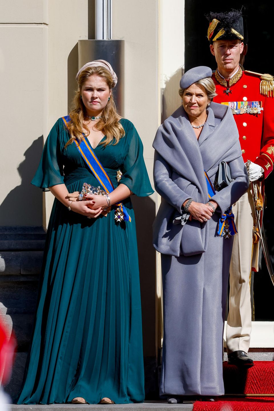 Prinzessin Amalia und Königin Máxima beim Prinsjesdag 2022 in Den Haag