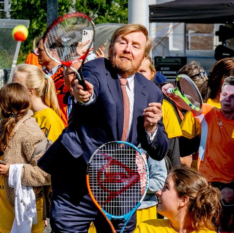 Royaler Terminkalnder 2022: König Willem-Alexander spilet Tennis