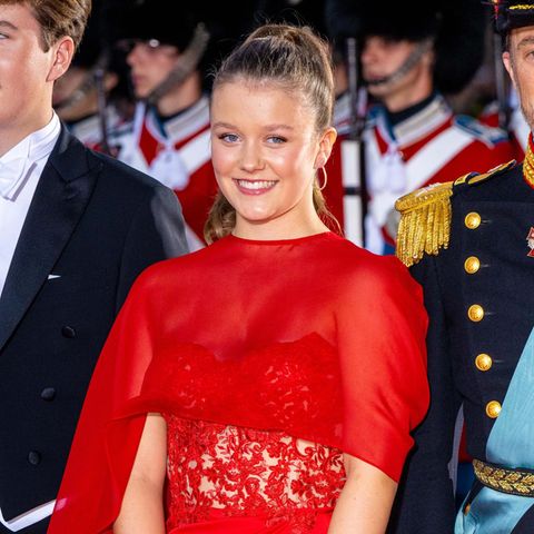 Prinzessin Isabella am 10. September bei den Feierlichkeiten zum Thronjubiläum von Königin Margrethe