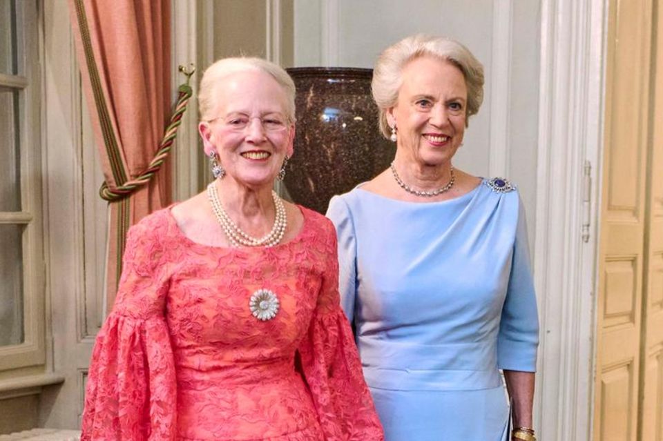 Königin Margrethe und Prinzessin Benedikte