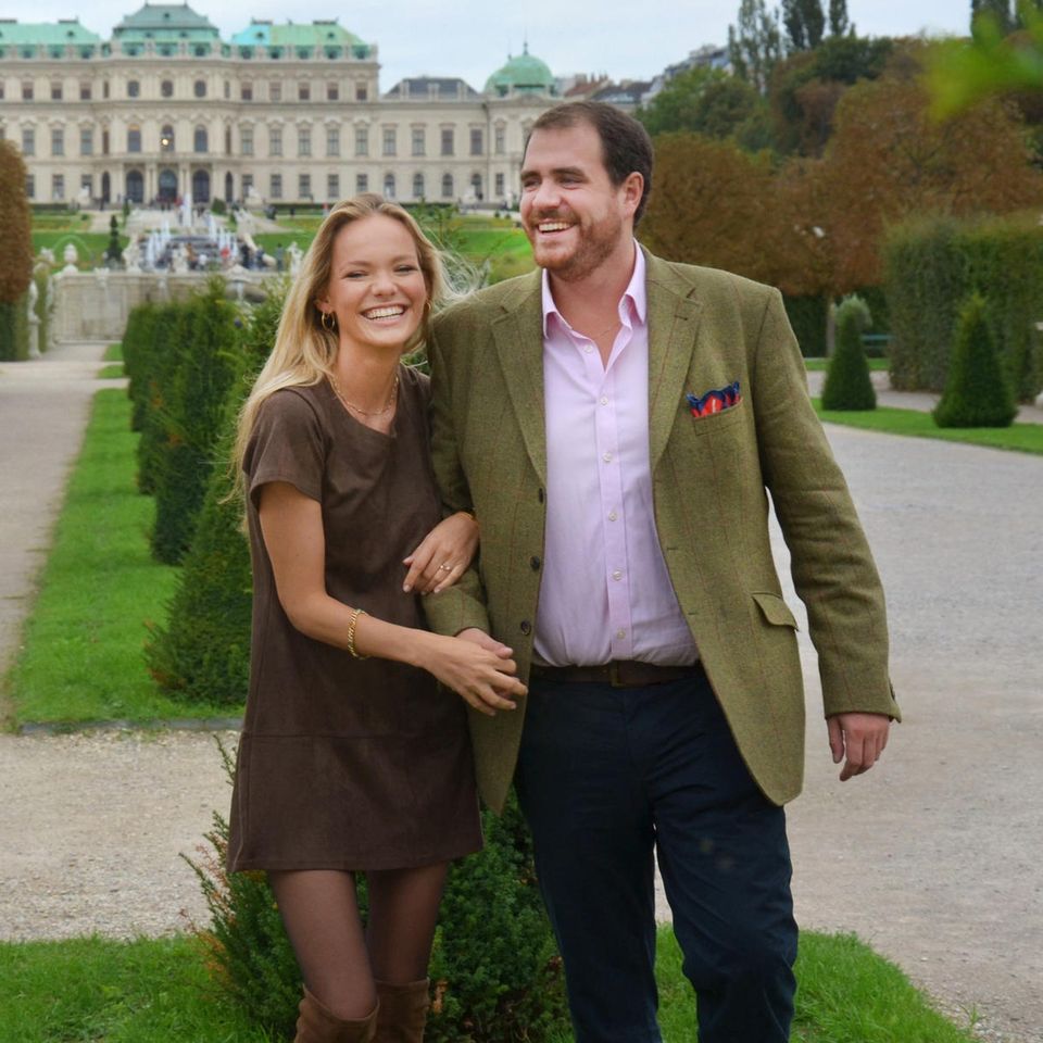 Gräfin Felicitas von Hartig und Prinz Johann-Wenzel von und zu Liechtenstein