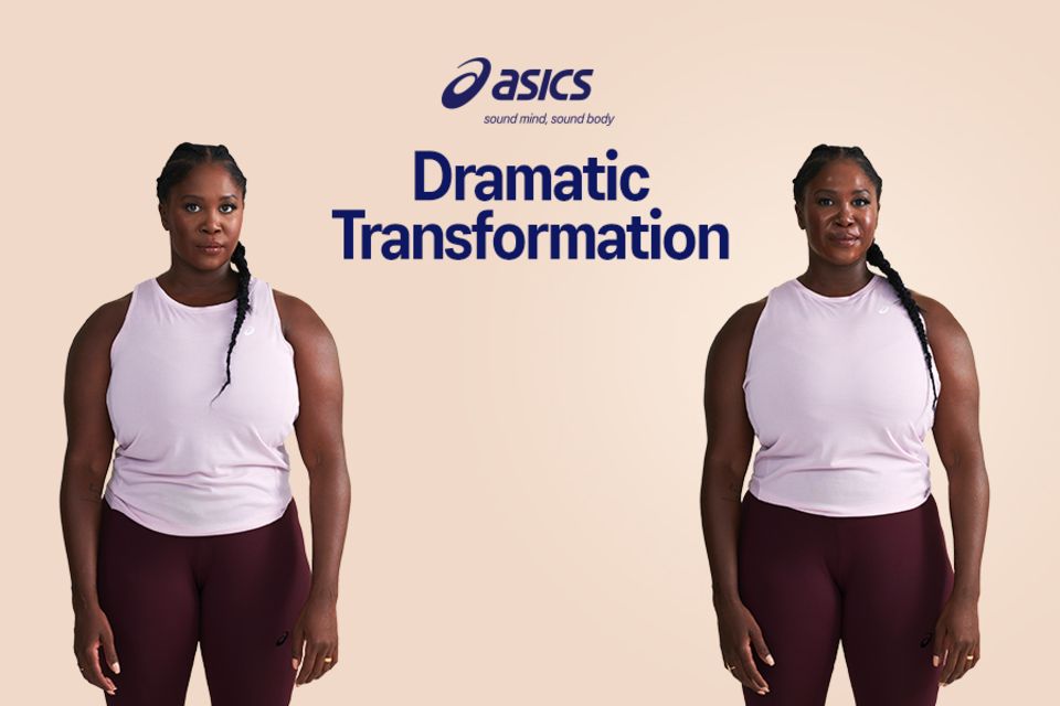 Motsi Mabuse: Motsi Mabuse ist das Gesicht der #DramaticTransformation-Kampagne von Asics. Motsi Mabuse ist das Gesicht der #DramaticTransformation-Kampagne von Asics.