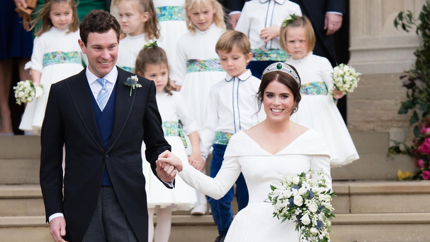 Brautmode: Prinzessin Eugenie bezaubert vor 6 Jahren in diesem Brautkleid