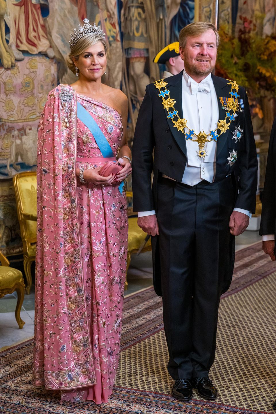 Queen Maxima bets on pink