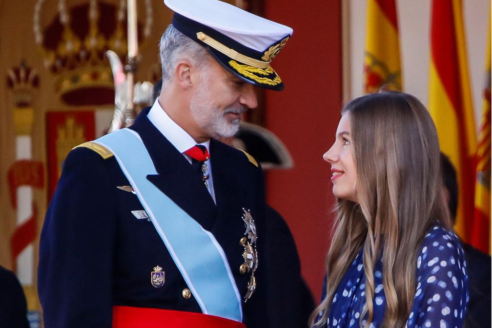 König Felipe und Prinzessin Sofía