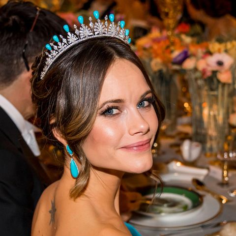2019 trägt Prinzessin Sofia das Diadem mit Türkisen