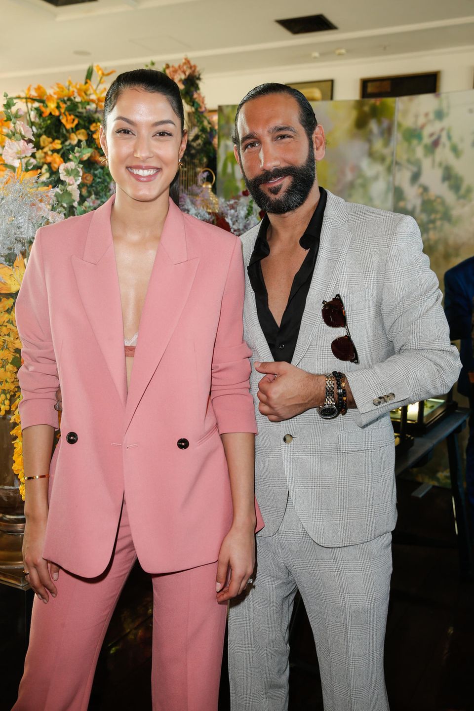 Rebecca Mir und Massimo Sinató
