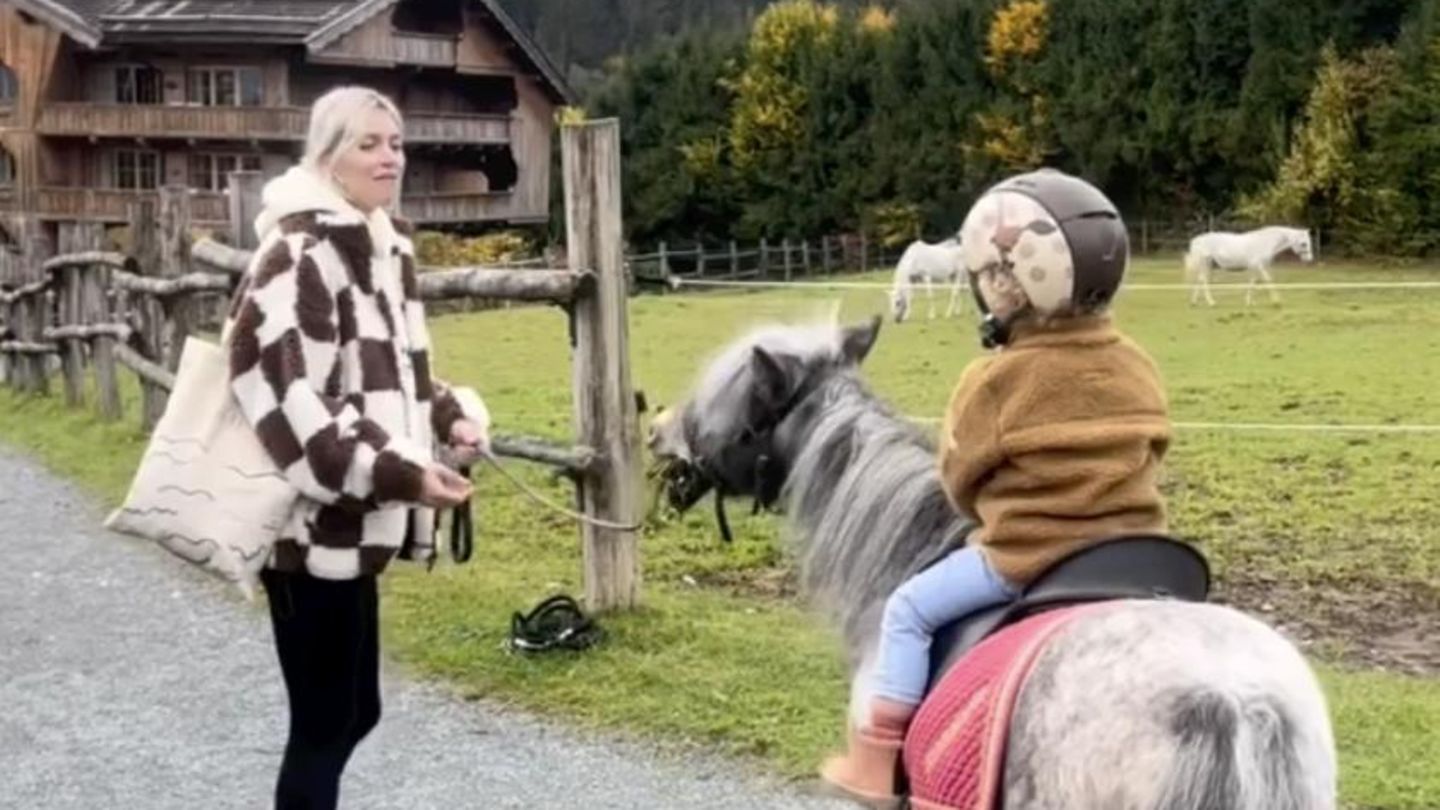 Lena Gercke verzweifelt an dem Pony ihrer Tochter Zoe