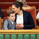 Prinz Oscar und Prinzessin Victoria