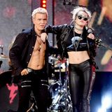 Miley Cyrus: Rockiger Look auf dem iHeartRadio Music Festival