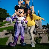 Stars im Freizeitpark: Sarah Engels im Disneyland Paris