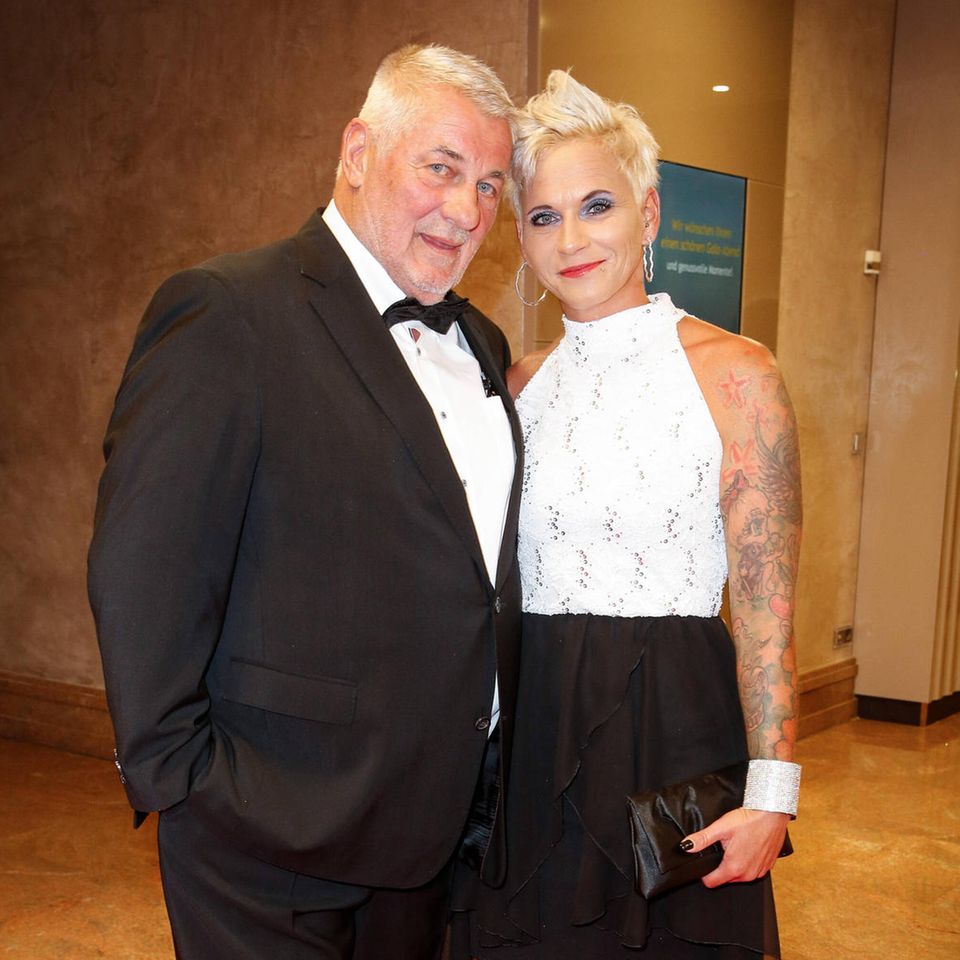 Heinz Hoenig und seine Frau Annika