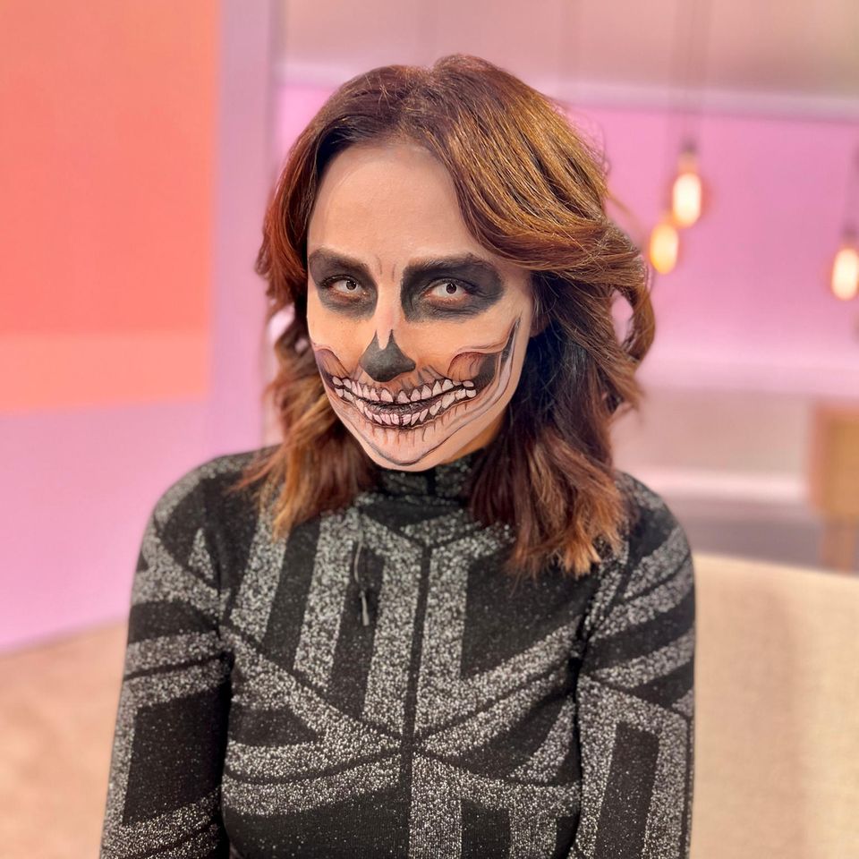 Nina Moghaddam bei GALA auf RTL: Schritt für Schritt zum gruseligen Halloween-Make-up