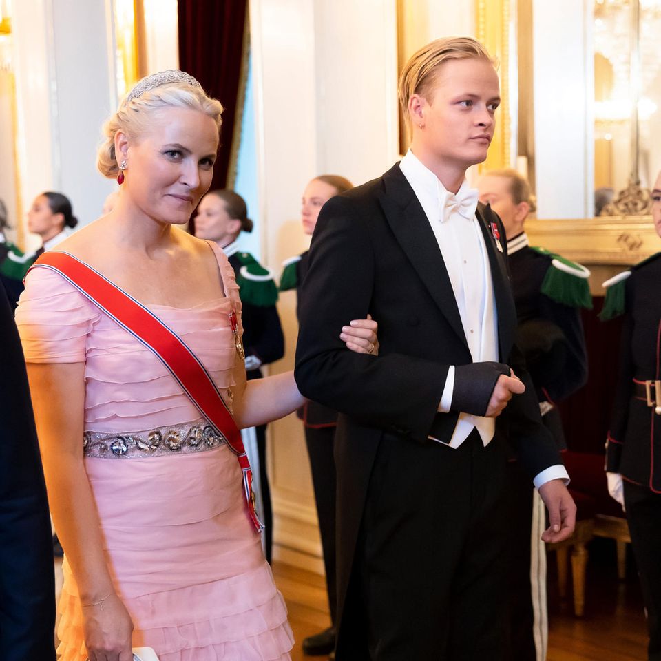 Prinzessin Mette-Marit und Marius Borg Høiby 