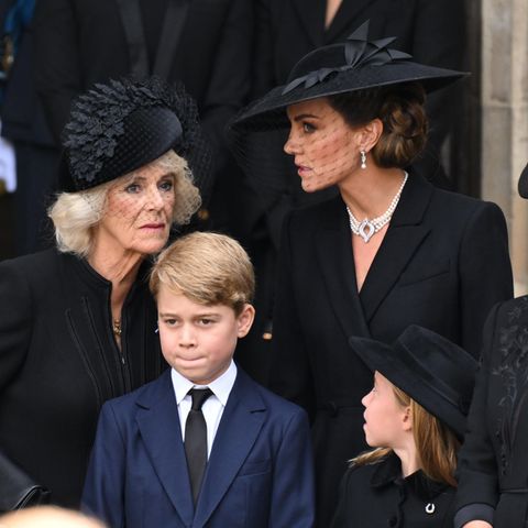 Königin Camilla + Catherine, Princess of Wales