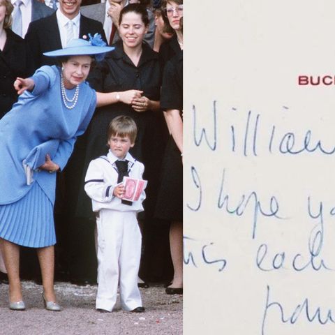 Queen Elizabeth + Prinz William