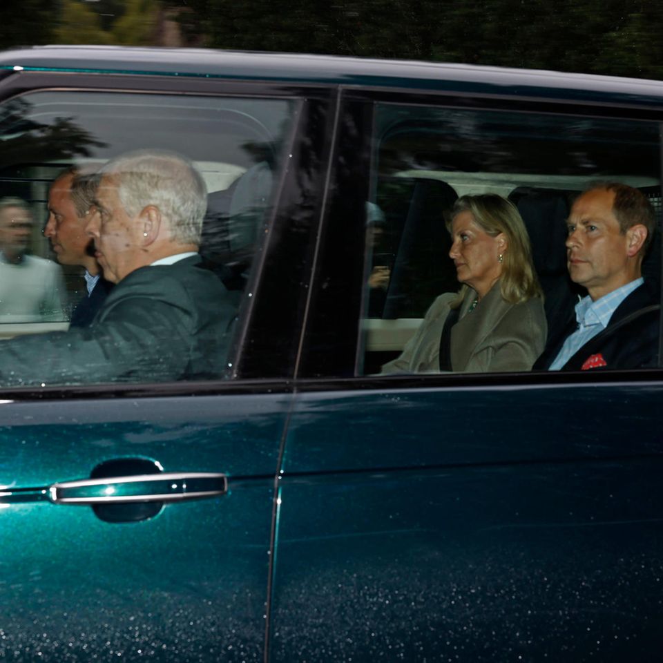 Prinz William, Prinz Andrew, Prinz Edward und Sophie von Wessex