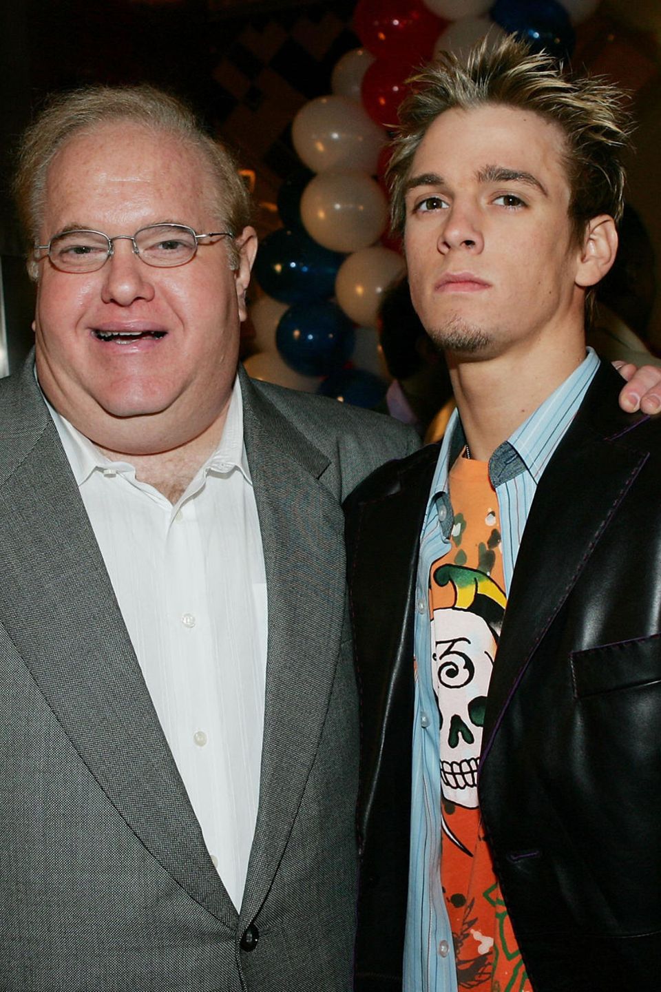 Lou Pearlman und Aaron Carter Lou Pearlman und Aaron Carter