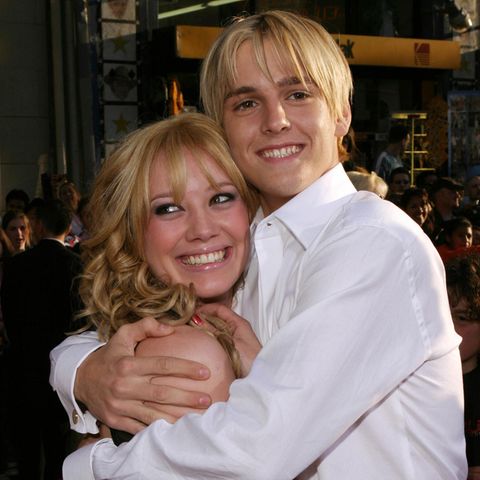 Hilary Duff und Aaron Carter 2003