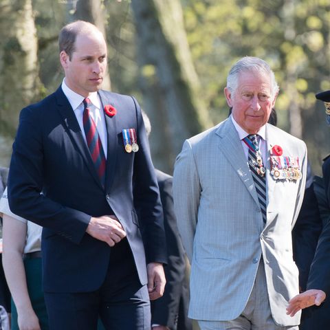 Prinz William + König Charles