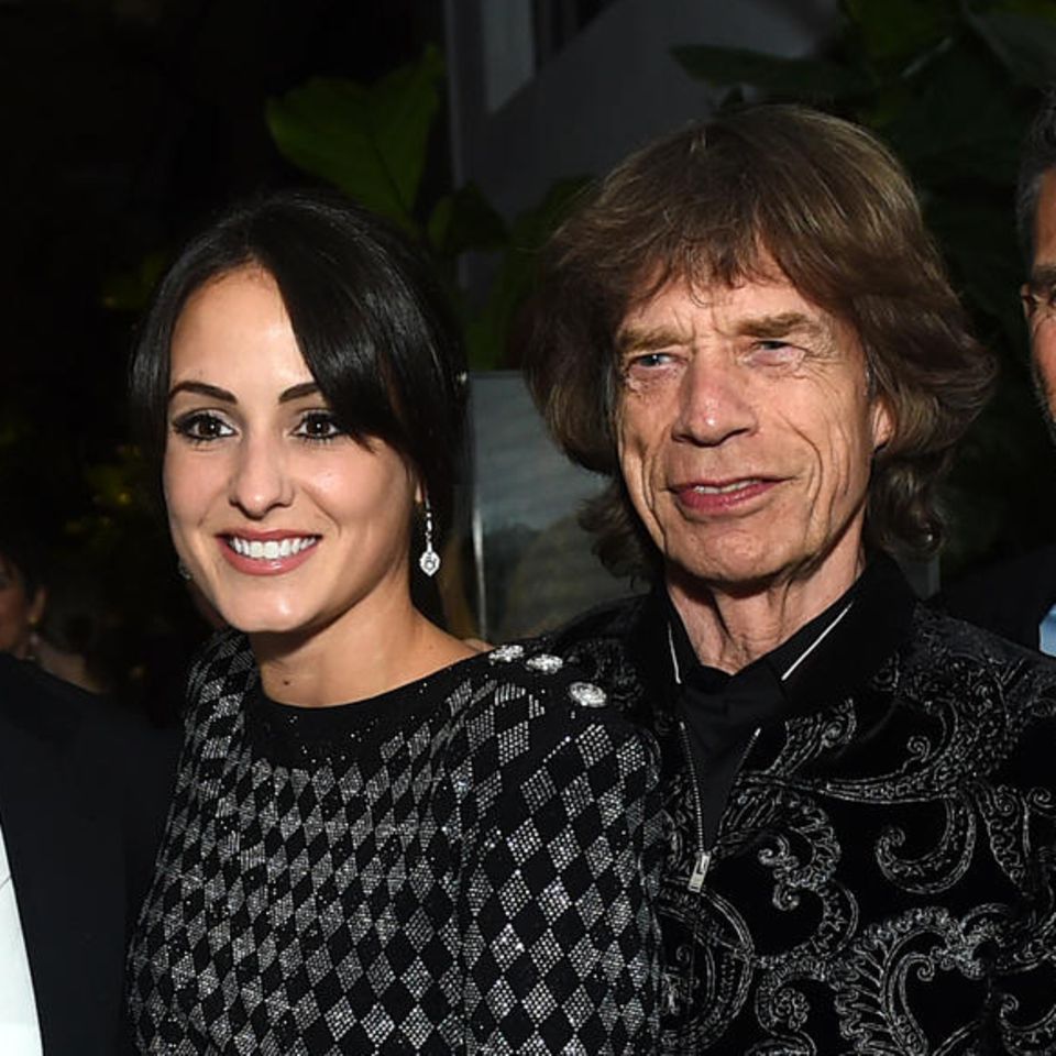 Melanie Hamrick und Mick Jagger