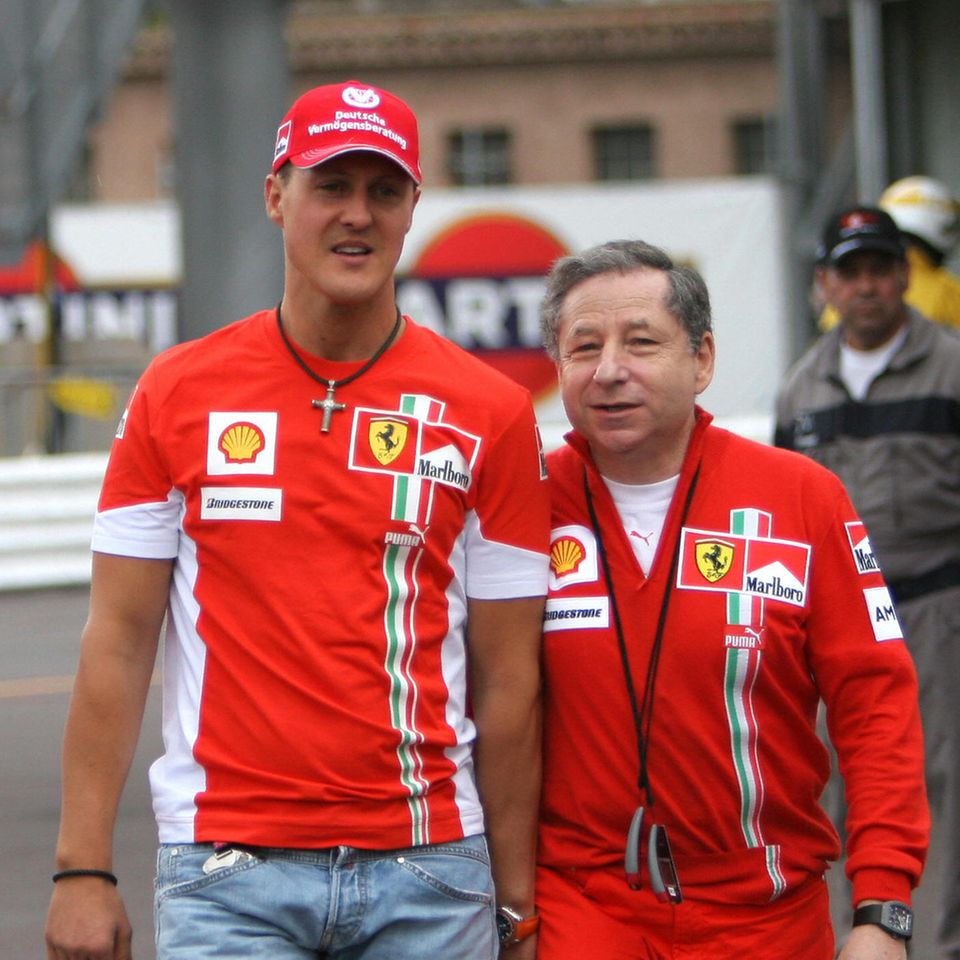 Michael Schumacher und Jean Todt im Mai 2007 in Montecarlo