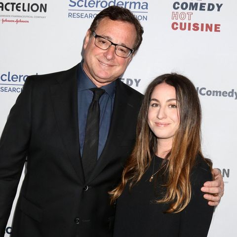 Bob Saget (†) mit seiner Tochter Aubrey im Jahr 2019