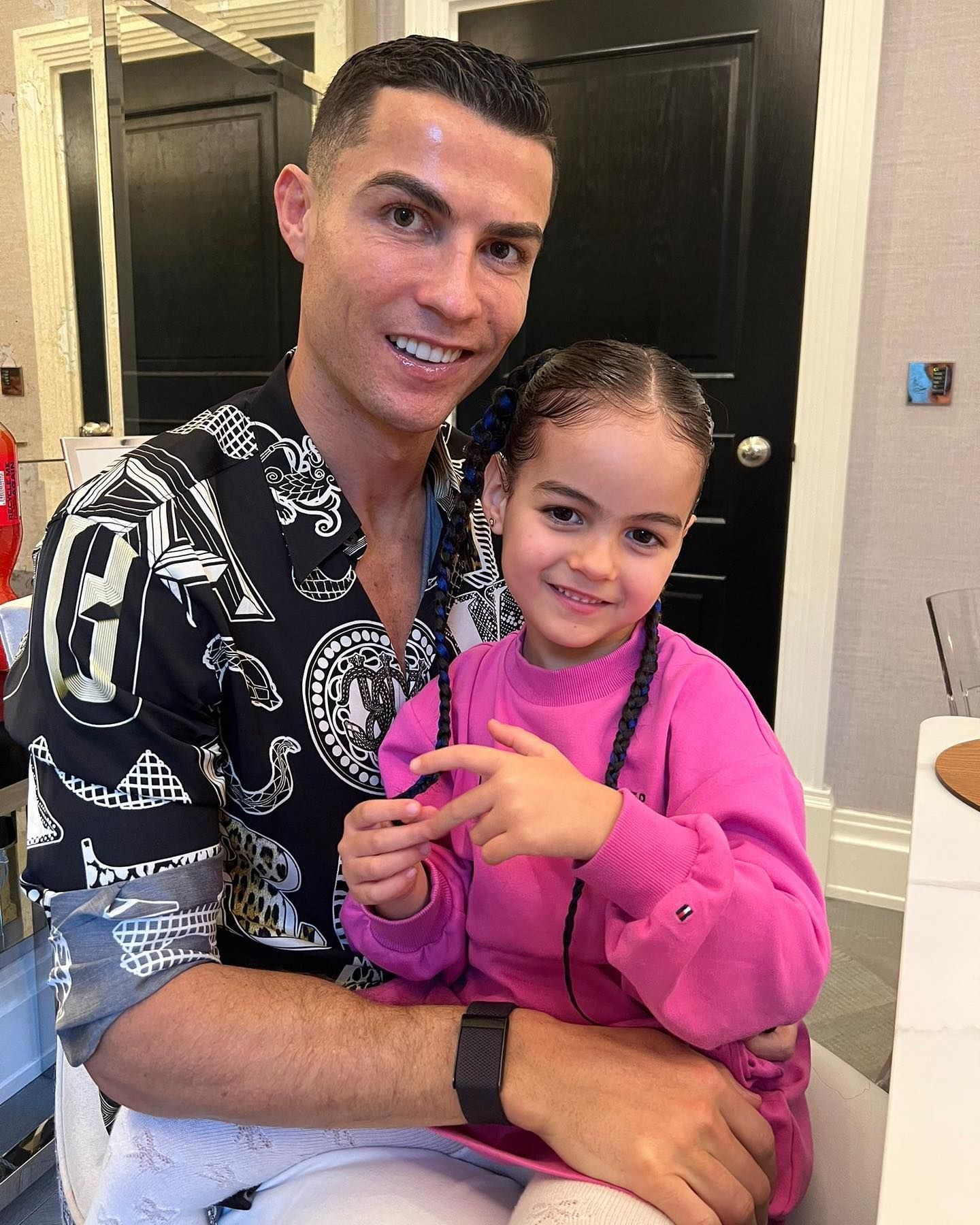 Familie: Cristiano Ronaldo ,Alana Martina dos Santos Aveiro