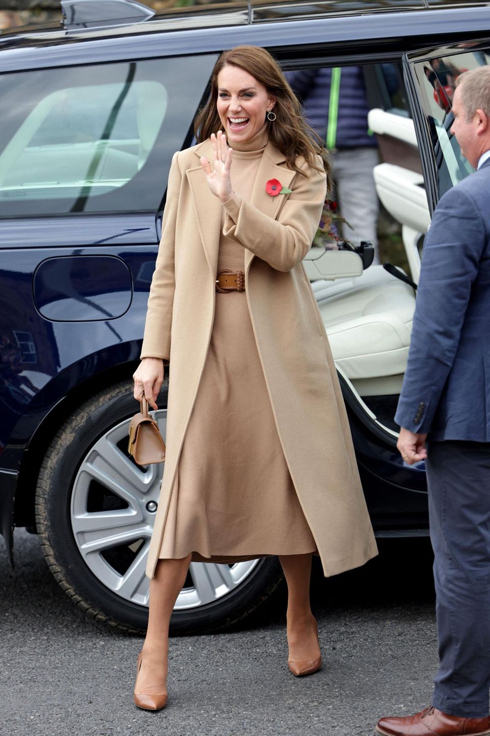 Catherine, Princess of Wales: Kate präsentiert sich am 3. November 2022 in einem Ton-in-Ton-Look Kate präsentiert sich am 3. November 2022 in einem Ton-in-Ton-Look