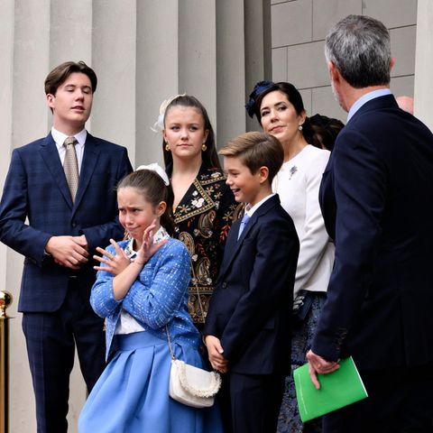Prinz Christian, Prinzessin Josephine, Prinzessin Isabella, Prinz Vincent, Prinzessin Mary und Prinz Frederik